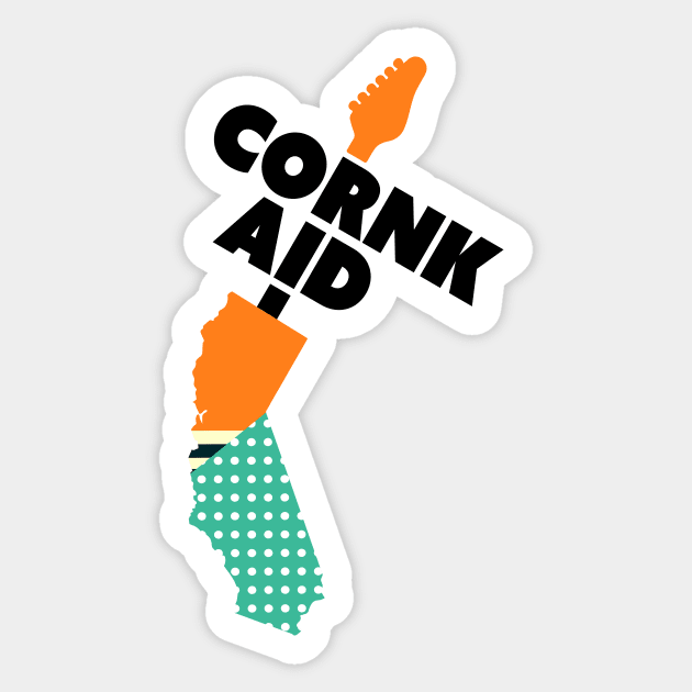 Cornk Aid Sticker by SuccessExpress